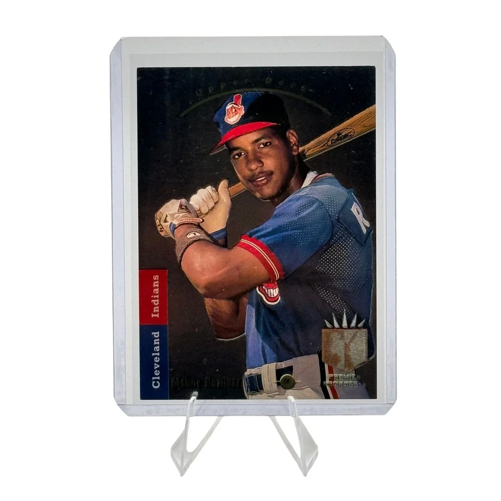 1993 SP Foil Manny Ramirez #285 Premier Prospects RC Cleveland Indians